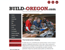 Tablet Screenshot of build-oregon.com